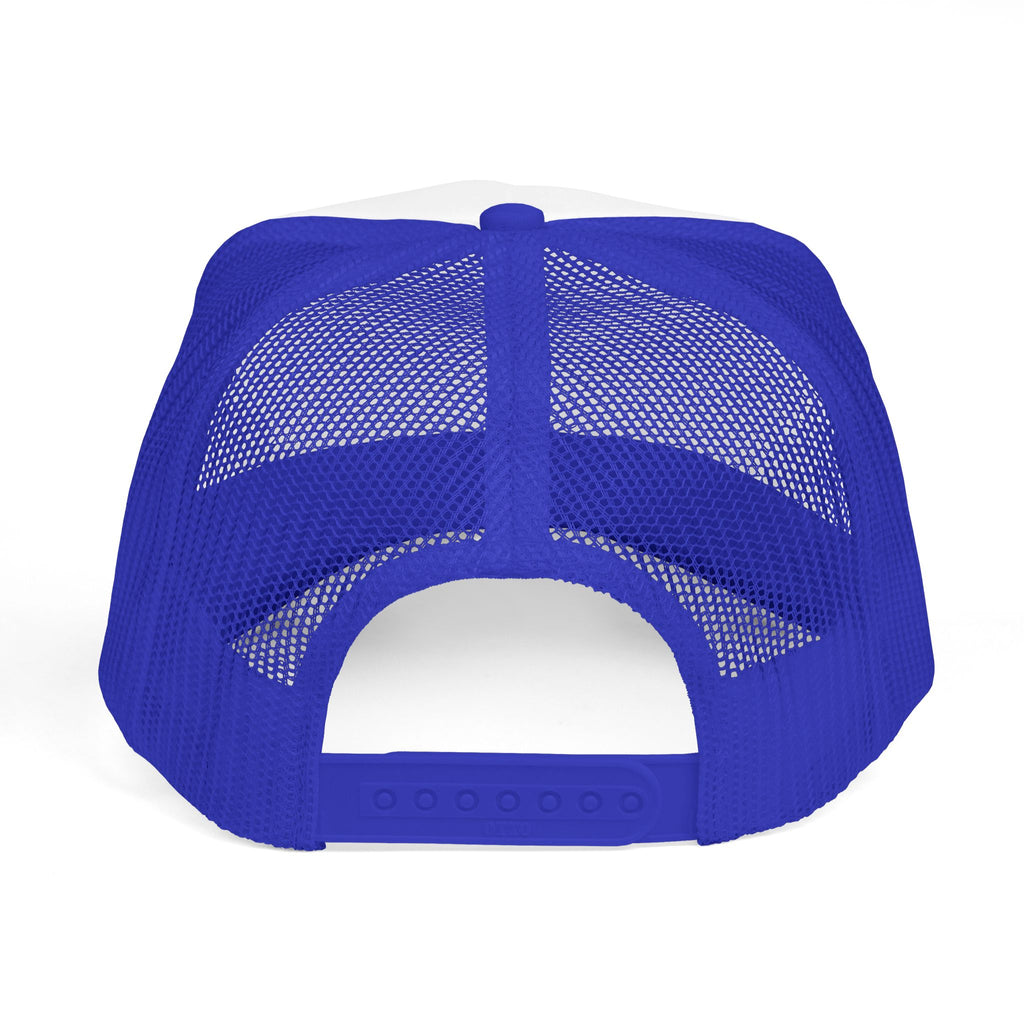 USA HotDoggo Hat  - Blue Font Patriotic Foam Cap